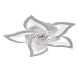 Bevenus Low Profile Ceiling Fan with Lights,110v Modern Dimmable Flower Shape, Remote Control/app Control,Timing 6 Gear Speeds Fan Ceiling Lamp.