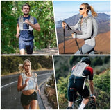 Running Hydration Vest for Women Men, Lightweight Adjustable Hydration Backpack with 1.5L Water Bladder Bag for Hiking, Trail, Running, Marathons, Cycling