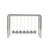 CERROPI Newtons Cradle Pendulum with 7 Balls, Classic Swing Newton Balance Ball, 30+ Sec Swingtime, Science Physics Gadget, Desk Toys & Office Gadgets for Desk Decorations