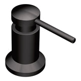 Moen Modern Deck Mounted Lotion or Kitchen Soap Dispenser Pump, Matte Black, 3942BL