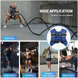 ZELUS Weighted Vest, 6lb/8lb/12lb/16lb/20lb/25lb/30lb Weight Vest with Reflective Stripe for Workout, Strength Training, Running, Fitness, Muscle Building, Weight Loss, Weightlifting