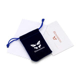 HENGSHENG Pearl Jewelry Set For Women S925 Sterling Silver Necklace & Earrings Set Freshwater Pearl Pendant Cage Set for Wedding Anniversary Prom Birthday Gift - Silvery Purple
