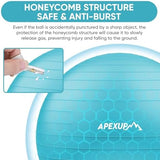 APEXUP Yoga & Pilates Ball - Anti Slip Heavy Duty Gym Ball for Fitness, Balance & Core Workout