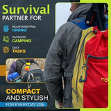 Firebiner 6-in-1 Fire-Starting Carabiner EDC Emergency Multitool -Keychain,Utility Blade,Bottle Opener,& More