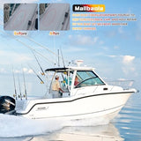 Marine Fiberglass Repair Kit for Boats, Gel Coat Repair Kit for Boats, Fiberglass Boat Repair Kit, Epoxy Filler for Boats, Fiberglass Kit Fix Holes Chips Pit Cracks (Color Match)