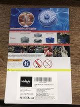 idyl light Blue Submersible Led Lights, Waterproof Tea Lights 100H Underwater Mini Pool Lights Battery Operated Flameless for Vases Fountain Halloween Christmas Home Decorations (24 Pack)