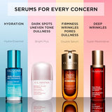 Clarins NEW Double Serum Light | Anti Aging Serum | Visibly Firms, Smoothes, Boosts Radiance and Refines Pores | 24H Hydration | Light Texture | Great for Combination to Oily Skin and Humid Climates