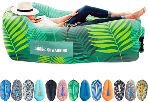 Chillbo Inflatable Couch – Cool Inflatable Chair. Upgrade Your Camping Accessories. Easy Setup is Perfect for Hiking Gear, Beach Chair and Music Festivals.