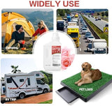 Wenge Urine Super Absorbent, Solidifier - 180 Use Pre Poo gel for Toilet, Porta Potty Chemicals, Eco Absorbent Liquid Waste Gelling and Deodorizing Powder (Pink Rose Scent)