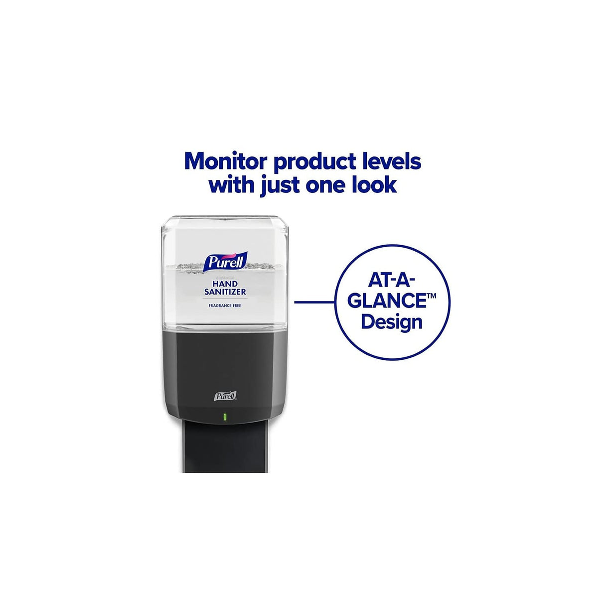 PURELL Advanced Hand Sanitizer Gel, Clean Scent, 1200 mL Refill for PURELL ES6 Automatic Hand Sanitizer Dispenser (Pack of 2) - 6463-02