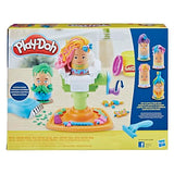 Play-Doh Buzz 'n Cut Fuzzy Pumper Barber Shop Set, Electric Buzzer, 5 Colors of 2-Ounce Cans, Preschool Toys, Christmas Gifts Girls & Boys, Ages 3+ (Amazon Exclusive)