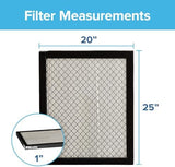 Filtrete 20x25x1 Air Filter, MPR 2800, MERV 14, Healthy Living Ultrafine Particle Reduction 3-Month Pleated 1-Inch Air Filters, 2 Filters