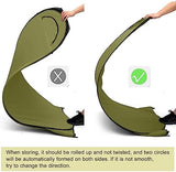 BRIAN & DANY Pop Up Shower Tent, Portable Privacy Camping Changing Tent, Camp Toilet Bathroom Pod with Rain Shelter & Windows, UPF 50+ & Waterproof, 47.2" x 47.2" x 74.8"