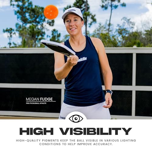 Franklin Sports X-40 Outdoor Pickleballs - Official Ball of USA Pickleball, APP Tour + Pickleball US Open - 3 Packs, 12 Packs, 36 Pickleball Buckets, 50, 100 + 400 Bulk Packs of Regulation Pickleballs