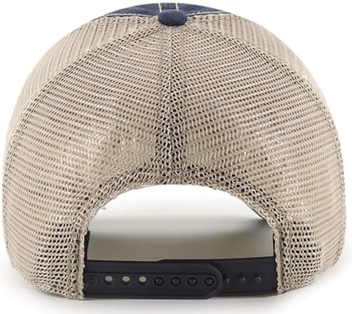 47 MLB Trawler Primary Logo Team Color Mesh Trucker Clean Up Adjustable Hat, Adult One Size Fits All