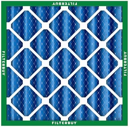 Filterbuy 20x20x4 Air Filter MERV 13 Optimal Defense (4-Pack), Pleated HVAC AC Furnace Air Filters Replacement (Actual Size: 19.50 x 19.50 x 3.63 Inches)