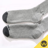 WANDER Men's Cushion Crew Socks 3-6 Pairs Athletic Running 6-8/8-13/12-15 Socks Men Cotton Sport Wicking Work