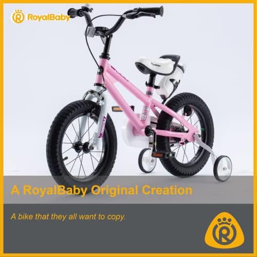 RoyalBaby Kids Bike EZ Freestyle Training Free Balance to Pedal Easy Learning Bicycle, 12-18 Inch for Toddlers to Big Kids