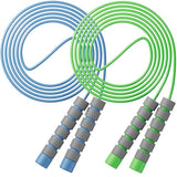 Jump Rope for Kids - Adjustable Soft Skipping Rope with Skin-Friendly Foam Handles for Kids, Boys, Girls, Children - Outdoor Fun Activity, Great Party Favor, Exercise Activity & Fitness