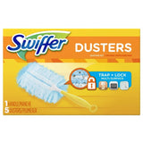 Swiffer Dusters Refill for Cleaning (1 Handle + 5 Refills)