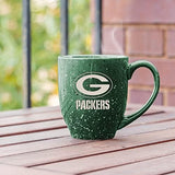 Rico Industries NFL Football 16 oz Team Color Laser Engraved Speckled Ceramic Coffee Mug