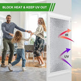 Bubble Reflective Insulation Roll to Window Insulation for Winter, Double Side Aluminum Bubble Foil Insulation Roll for Keep Heat,59"x 99" Thermal Insulation Shield,RV Window Insulation.