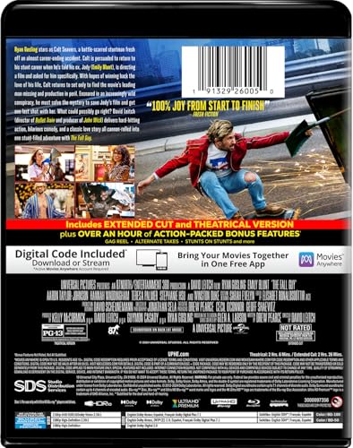 The Fall Guy (2024) - Extended Cut 4K Ultra HD + Blu-ray + Digital