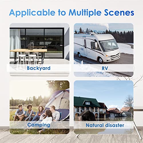 Purewell 8-Stage 0.01μm Ultra-Filtration Water Filter System, 304 Stainless Steel Countertop System with 4 Filters, Metal Water Level Spigot and Stand, Reduce Fluoride and Chlorine, 2.25G, PW-OB-CF