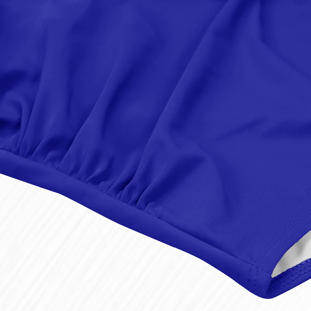 Eomenie Women's One Piece Swimsuits Tummy Control Cutout High Waisted Bathing Suit Wrap Tie Back 1 Piece Swimsuit