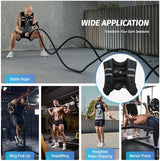 ZELUS Weighted Vest, 6lb/8lb/12lb/16lb/20lb/25lb/30lb Weight Vest with Reflective Stripe for Workout, Strength Training, Running, Fitness, Muscle Building, Weight Loss, Weightlifting