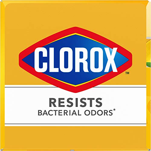 Glad Small Trash Bags 4 Gallon, Lemon Fresh Bleach Garbage Bags, Odor Resistant with Drawstring, 80 Count