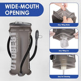 UTOBEST Hydration Bladder,TPU Water Bladder,Water Bladder for Hiking Backpack,BPA Free,Wide Opening,Leak-Proof,Water Reservoir for Hiking Cycling Camping Running