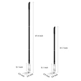 G.a HOMEFAVOR Pizza Oven Ash Rake, Pizza Oven Accessories, 47 Inch Overall