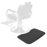 Amcomfy Anti Fatigue Salon Mat for Hair Stylist Anti-Slip Antique Series Salon & Barber Shop Chair Floor Mat (17''x28'' x 5/8'',Black)