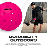 Franklin Sports X-40 Outdoor Pickleballs - Official Ball of USA Pickleball, APP Tour + Pickleball US Open - 3 Packs, 12 Packs, 36 Pickleball Buckets, 50, 100 + 400 Bulk Packs of Regulation Pickleballs