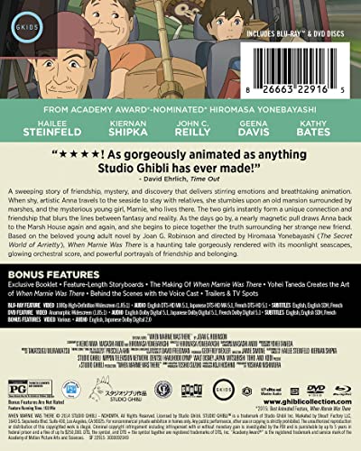 When Marnie Was There -Limited Edition Steelbook [Blu-ray + DVD]