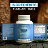 Rosabella 15 Day Cleanse – Full Body Detox & Colon Cleanse for Men & Women – Gut Cleanse Detox Pills for Digestive Health & Bloating Relief – Doctor-Formulated, Non-GMO, 30 Vegan Capsules