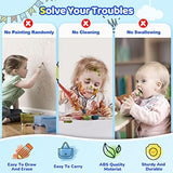 Kikidex Magnetic Drawing Board, Toddler Girl Toys for 1-3 Year Old, Doodle Board Pad Learning and Educational Toys for 1 2 3 Year Old Kids Birthday Gift (Light Blue)