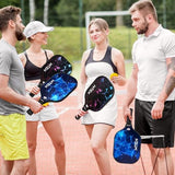 Pickleball Paddles, USAPA Approved Fiberglass Surface Pickleball Set with Pickleball Rackets, Pickleball Paddles Set for Men Women