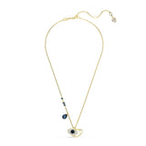 Swarovski Symbolica Pendant, Evil Eye, Blue, Gold-Tone Finished