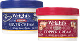 Wright's Silver and Copper Cleaner and Polish - 8 Ounce Each - Premium Metal Polish Silver Copper Brass Chrome and More
