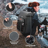 TOURIT Backpack Cooler Insulated Leak Proof 30 Can, 2 Thick Insulated Compartments Thermal Bag, Waterproof Lightweight Beach Travel Camping