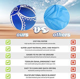 BYDOLL Beach Blanket 78''X81'' 4-7 Adults Oversized Lightweight Waterproof Sandproof Blanket for Beach Large Picnic Mat Travel Camping
