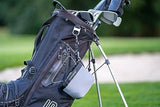 Golf Club and Golf Ball Cleaning Bag, Waterproof Clean Face Technology Liner, Detachable Clip, Machine Washable, Cleans Club Grooves, Dry Exterior (Neoprene or Microfiber Option Available)