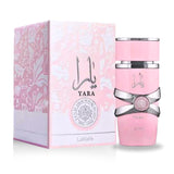 Lattafa Yara for Women Eau de Parfum Spray, 3.4 Ounce (Pack of 3)