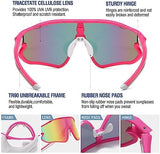 DUCO Kids Sunglasses Youth Baseball Sun Glasses Lightweight TR90 Frame UV400 Sports Cycling Shades for Boys Girls DK268