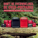Surviveware Waterproof Premium Survival First Aid Kit - Survival Emergency Preparedness for Travel Camping Gear, Survival Kit and Outdoor Emergencies - HSA & FSA Eligible Survival Kit