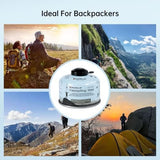 Isobutane Fuel Canister 100 Gram Camping Stove Fuel Butane Propane Blend Camping Fuel Gas Canister Backpacking Fuel Light-weight Compact Camping Fuel Mini Propane Tanks Camp Stove Fuel 3.53oz