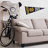 Rico Industries NCAA Exclusive 12" x 30" Felt Wall Décor Pennant - Great for Home/Bed Room/Man Cave Décor