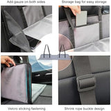 Non-Inflatable Car Mattress Back Seat Bed Extender Portable Folding Camping Travel for Sleeping